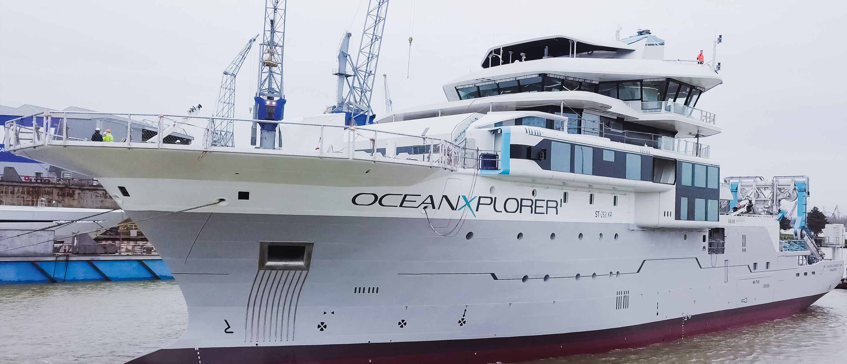 OceanX Explorer ship